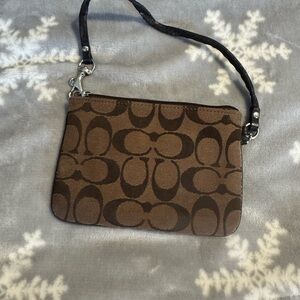 Brand new coach wristlet